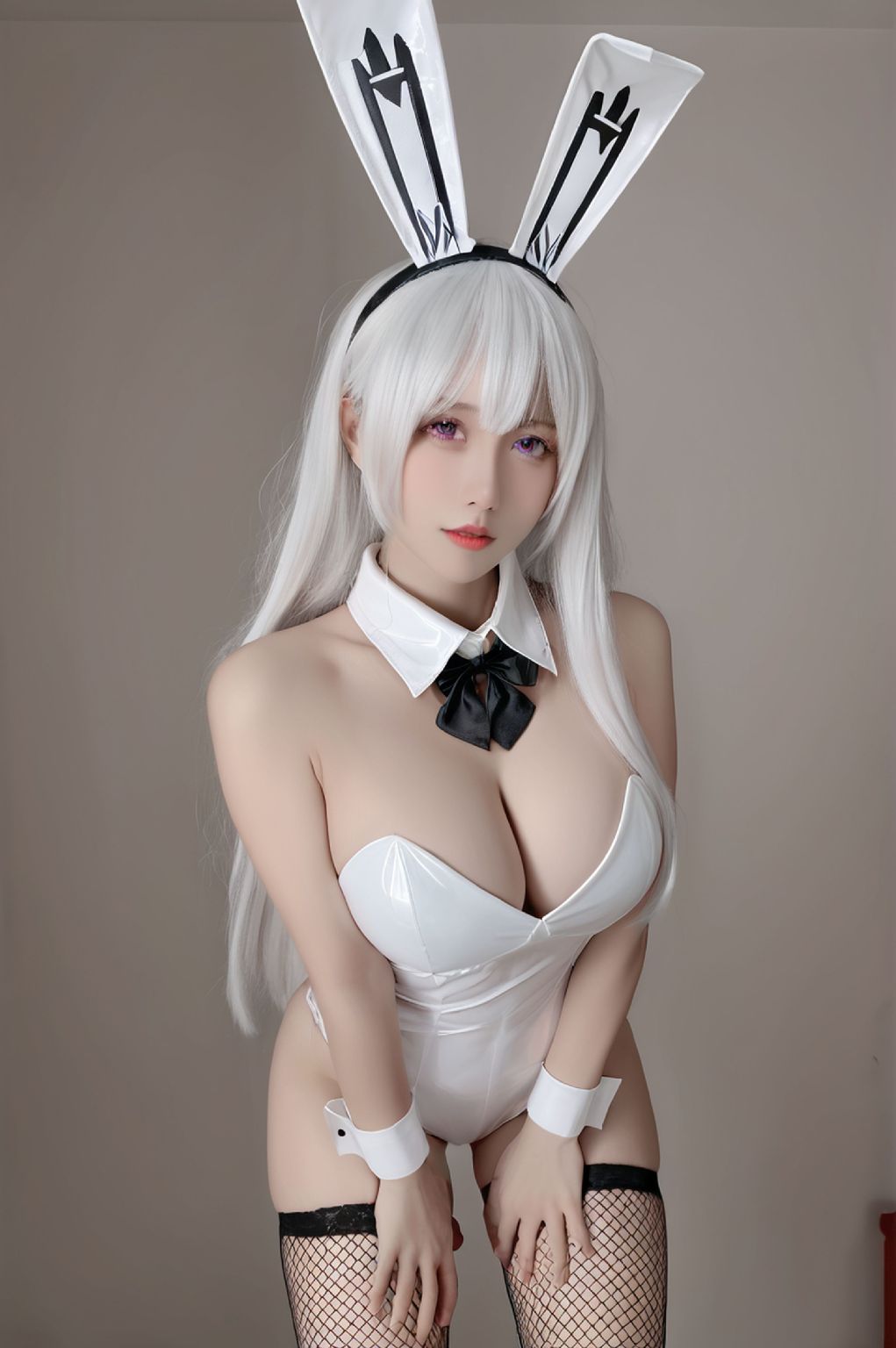 No1062 White Bunny Sexy_95
