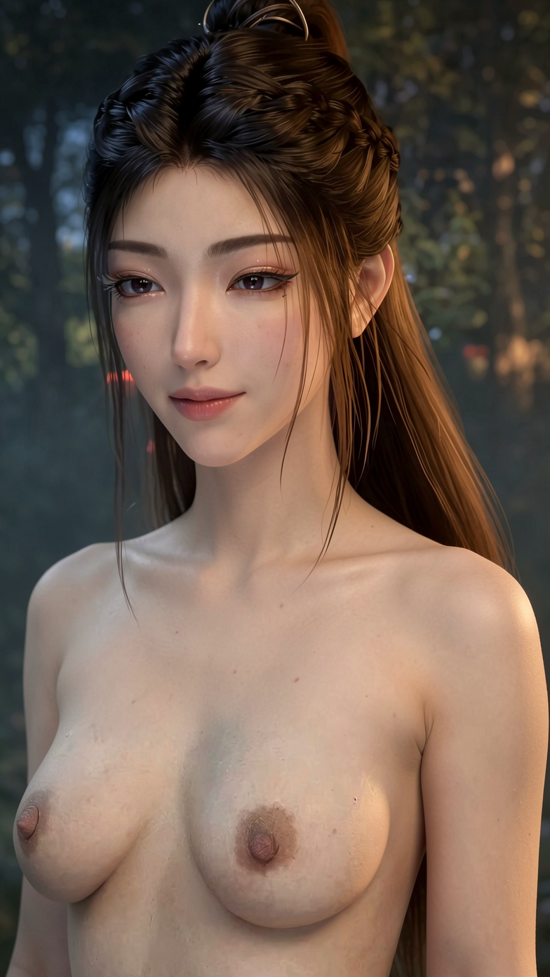 Mortal nymphs and fairies gather