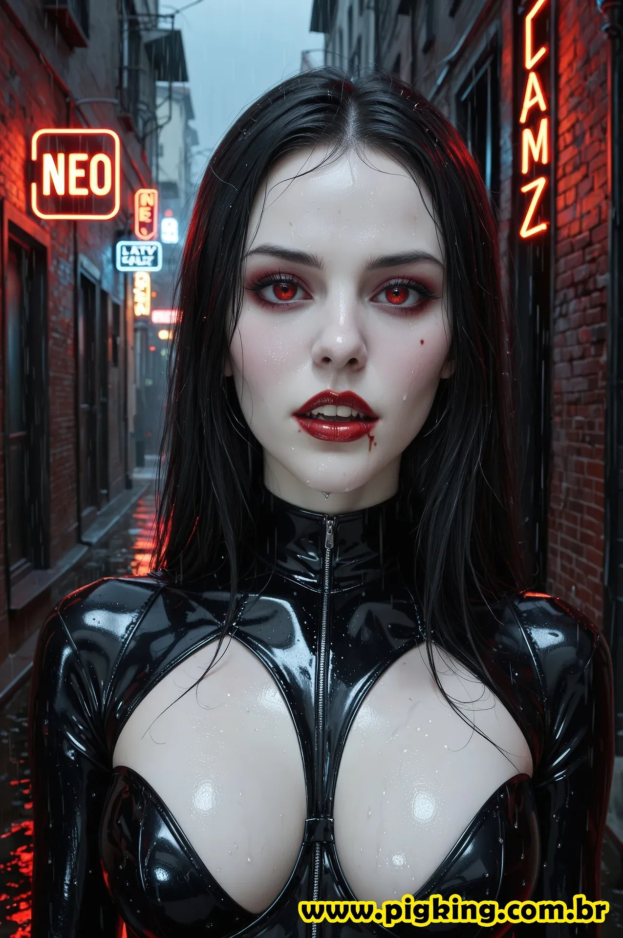 Elle, The Vampire Goddess of the Night 🩸🌙✨