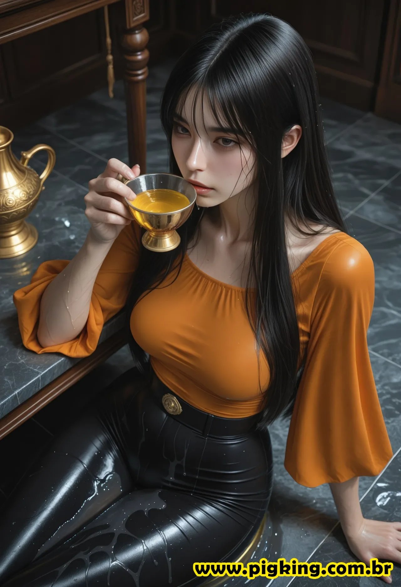 ⚔️✨ Reina Katsuro - The Golden Ascension