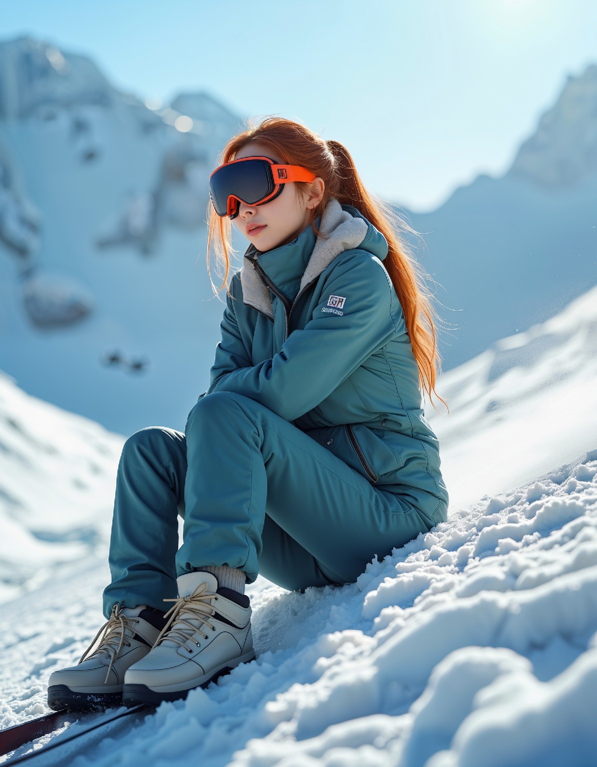 Skiing+Girl+ - 1