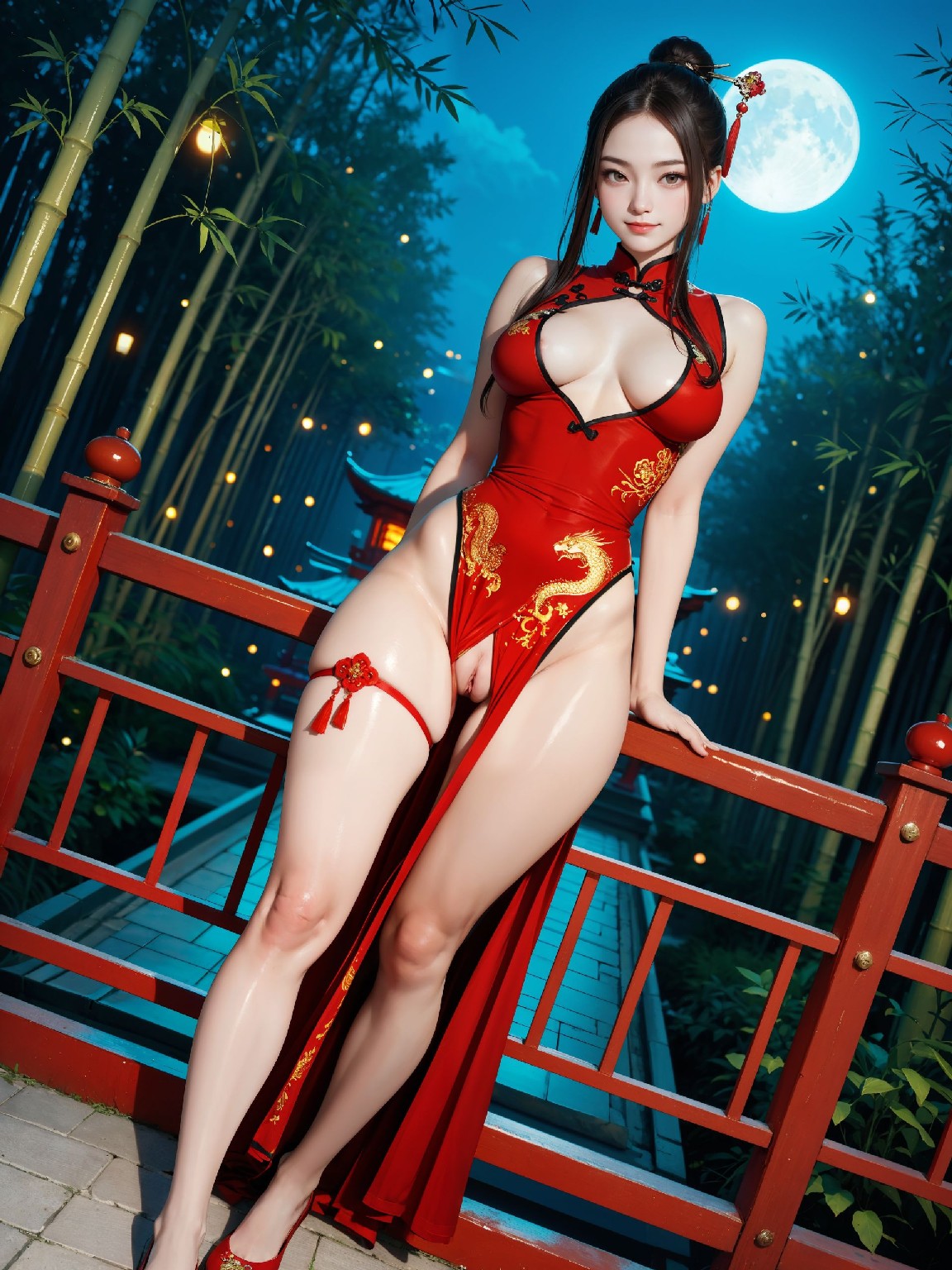 Qipao + Girl + -3